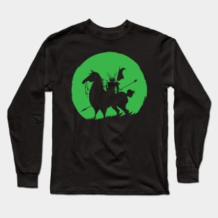 Shadow Green Warrior Long Sleeve T-Shirt